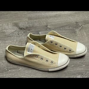 Converse all star low laceless sneakers